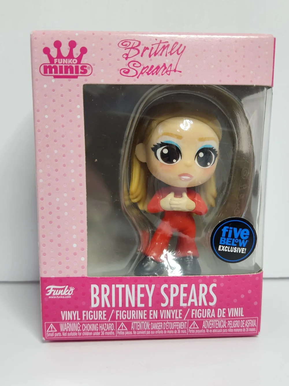 Funko Britney Spears Mini Figure – Five Below Exclusive - Oops I Did It Again